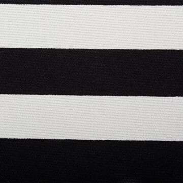 DII Stylish 13x13x13 Collapsible Storage Bin, Black for Home Organization