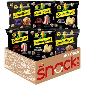 Smartfood Popcorn Variety Pack – Enjoy Flavorful Snacks