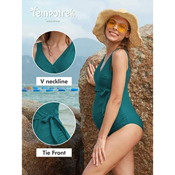 Tempotrek Maternity Swimsuit - Elegant Swimwear for Moms