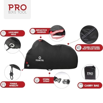 PRO BIKE TOOL Heavy-Duty Waterproof Bike Cover