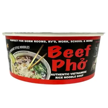 Instant Beef Pho Pack of 4 Authentic Vietnamese Soup