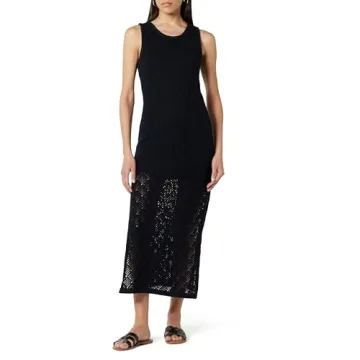 The Drop Women's Ritu Crochet Maxi Dress - Elegant Comfort