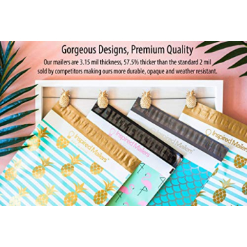 Shop Inspired Mailers Durable Vibrant Poly Mailers 14.5x19