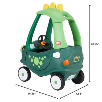 Little Tikes Cozy Coupe Dinosaur – Amazon Exclusive Large, Green
