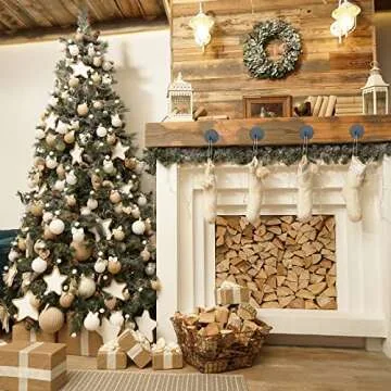 VIS'V Adhesive Hooks, Black Round Self Adhesive Wall Hooks Small Stick on Hooks Waterproof Heavy Duty Stainless Steel Shower Sticky Towel Hooks for Bathroom Kitchen Livingroom Camper 4 Pcs