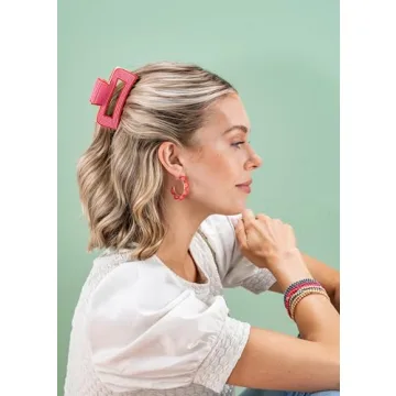 INK + ALLOY Beaded Hoop Earrings for Women