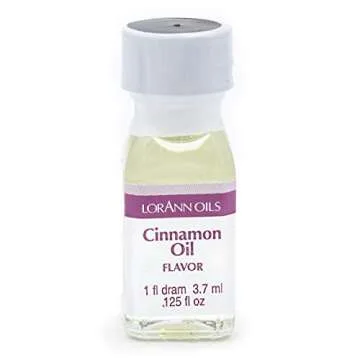 LorAnn Cinnamon Oil Flavoring - 1 Dram Bottles (4 Pack)