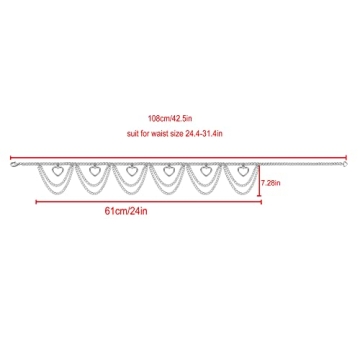 Stylish Ayliss Women Metal Chain Waist Belt for Fashion Lovers