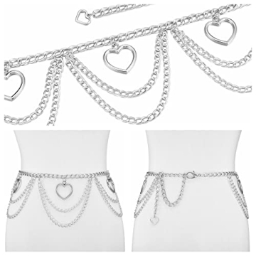 Stylish Ayliss Women Metal Chain Waist Belt for Fashion Lovers