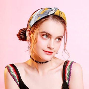 Cubaco 12 Pack Knotted Headbands - Stylish & Comfortable