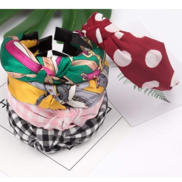 Cubaco 12 Pack Knotted Headbands - Stylish & Comfortable