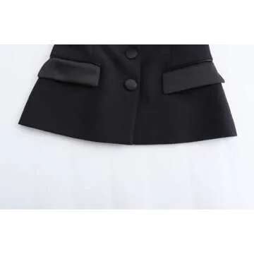 Stylish Perbai Women’s Sleeveless Blazer Tube Top