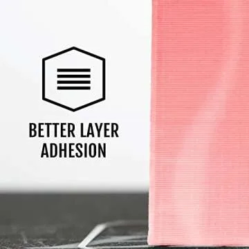 HATCHBOX Silk PLA 3D Printer Filament, Dimensional Accuracy +/- 0.03 mm, 1 kg Spool, 1.75 mm, Pink