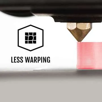 HATCHBOX Silk PLA 3D Printer Filament, Dimensional Accuracy +/- 0.03 mm, 1 kg Spool, 1.75 mm, Pink