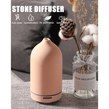 Wanlola Essential Oil Diffuser - Stylish and Silent Aromatherapy