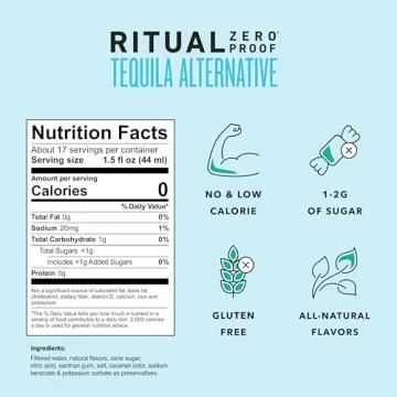 Award-Winning Non-Alcoholic Tequila Alternative for Cocktails