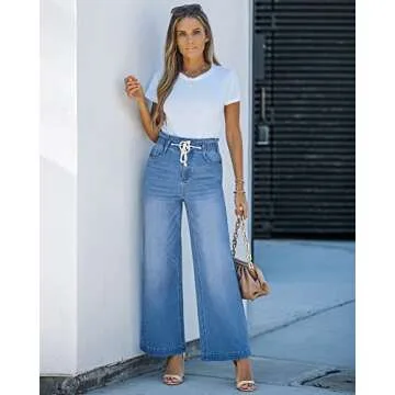 Affordable High Waisted Baggy Jeans for Women Fashion