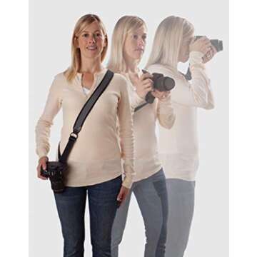 JOBY UltraFit Sling Strap for Women - Comfortable Photography Gear