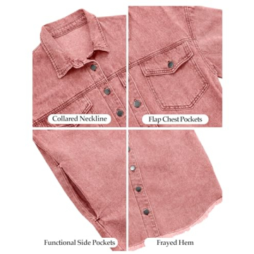 Oversized Denim Jacket for Stylish Women