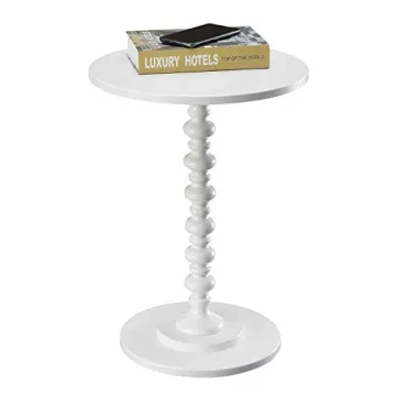 Convenience Concepts Palm Beach Spindle Table for Small Spaces