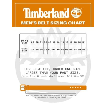 Stylish Timberland Men's Nubuck Belt for Every Occasion