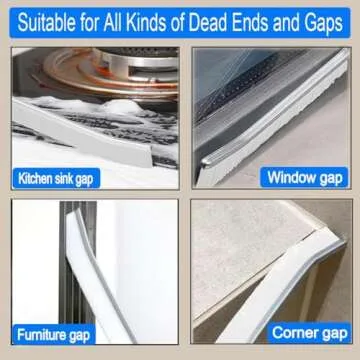 Crevice Cleaning Brush,3 Pack Upgraded Hard Bristle Crevice Gap Cleaning Brush,Crevice Cleaning Tool...