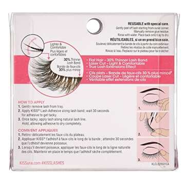 Kiss Lash Couture Luxtensions Royal Silk (Pack of 6)