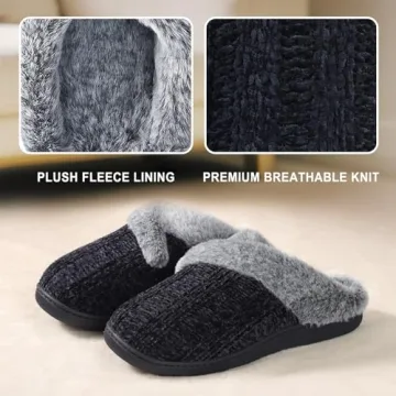 Homitem Fuzzy Slippers for Women - Cozy & Stylish