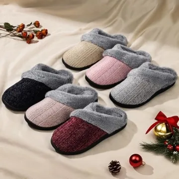 Homitem Fuzzy Slippers for Women - Cozy & Stylish