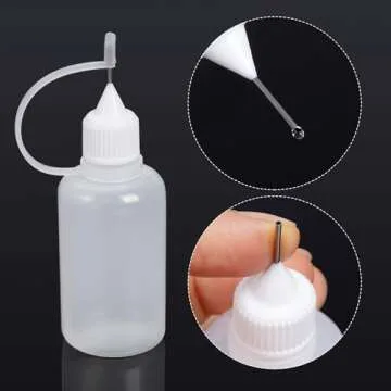 Bantoye Needle Tip Glue Bottle Set for Precise Crafting