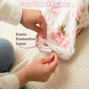 Bublo Baby Swaddle Sleep Sack with Zipper - Swaddles for Newborns - 3 Pack Organic Baby Swaddles for...