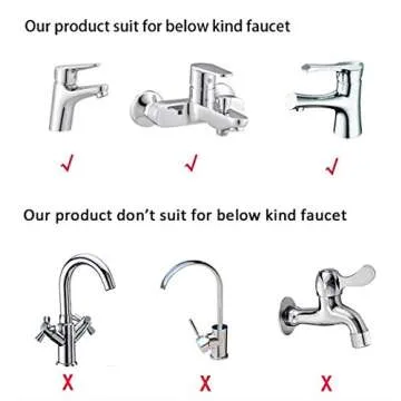 Yonisun Faucet Cover, Leaf Design Safety Faucet Extender for Children Toddler Kids Hand Washing Baby Kids Hand Wash Helper Bathroom Sink(2PCS/Pack)
