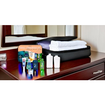 Asom Toiletry Travel Kit 20 PCS TSA Approved Hygiene Set