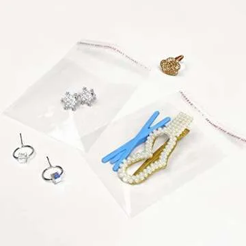 Morepack Self Sealing Cellophane Bags 200 Pack