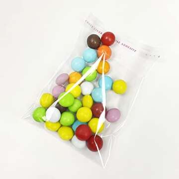 Morepack Self Sealing Cellophane Bags 200 Pack