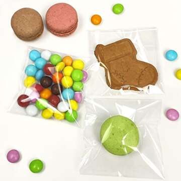 Morepack Self Sealing Cellophane Bags 200 Pack