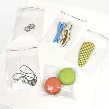 Morepack Self Sealing Cellophane Bags 200 Pack