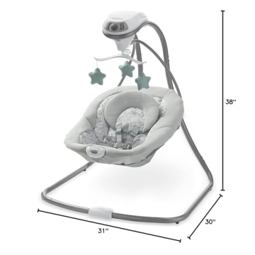 Graco Simple Sway Swing Ivy - Soothing Comfort for Infants