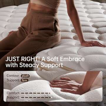 OFFTR Z Queen Mattress - Perfect Blend of Comfort & Support