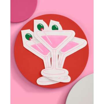 xo, Fetti Dirty Martini Napkins for Celebrations