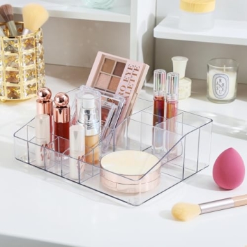 Vtopmart Clear Makeup Organizer for Countertop