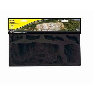 Woodland Scenics C1243 Flexible Rock Mold - Craft Unique Rock Formations