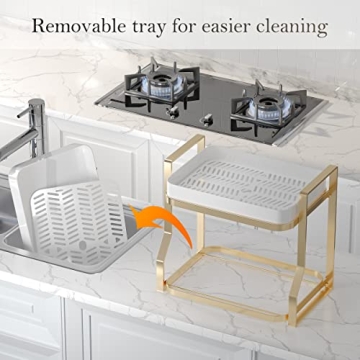 COVAODQ 2 Tier Coffee Cup Holder for Countertop Storage