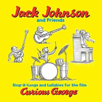 Soundtrack Album by Jack Johnson for Curious George – Sing-A-Longs and Lullabies [LP]