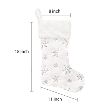 Personalized Christmas Stockings - Set of 4 for Kids