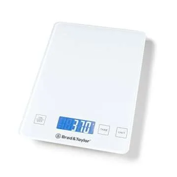 Brod & Taylor High Capacity Baking & Kitchen Scale | (15kg / 33lbs Max)