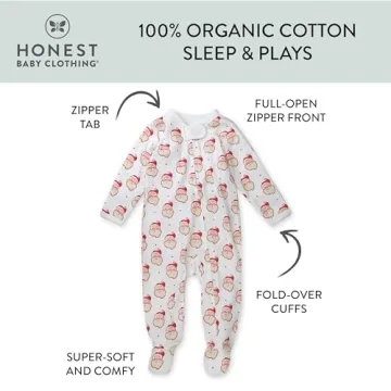 Organic Footed Holiday Pajamas for Babies - HonestBaby