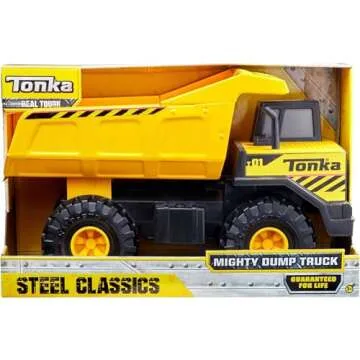 Tonka Classic Steel Mighty Dump Truck - Timeless Fun