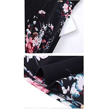 Elegant Plus Size A-Line Swing Dress with Pockets - BEDOAR