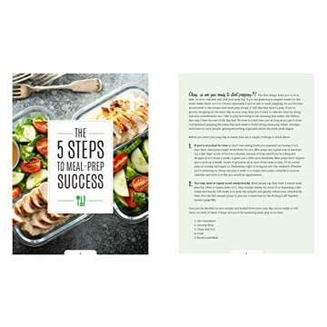 The Visual Guide to Easy Meal Prep: Save Time and Eat Healthy with over 75 Recipes